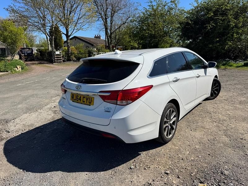 Used Hyundai i40 Style 2014 White Estate
