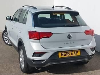 Used VW T-Roc SE 115 HP (84 kW) 2018 Silver SUV