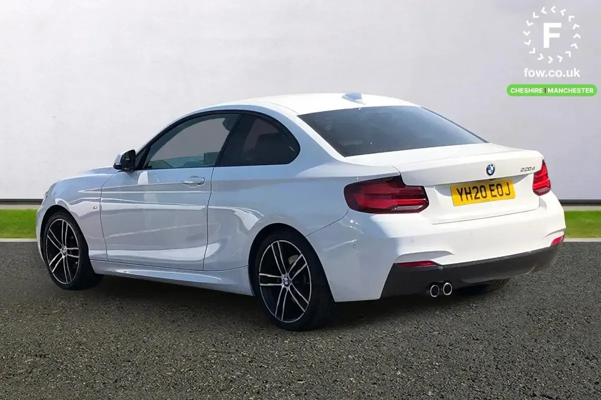 Used BMW 220 Comfort Edition 190 HP (139 kW) 2020 White Coupe