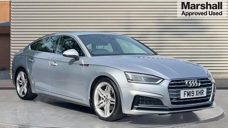 Silver Used 2019 Audi A5 S-Line Coupe | £15,750 (Good price) - Image 1/4