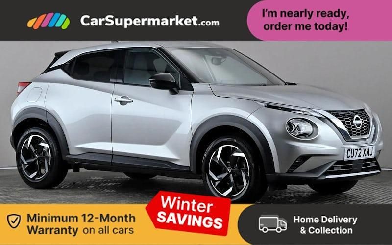 Silver Used 2022 Nissan Juke N-Connecta SUV | £12,197 (Fair price) - Image 1/3