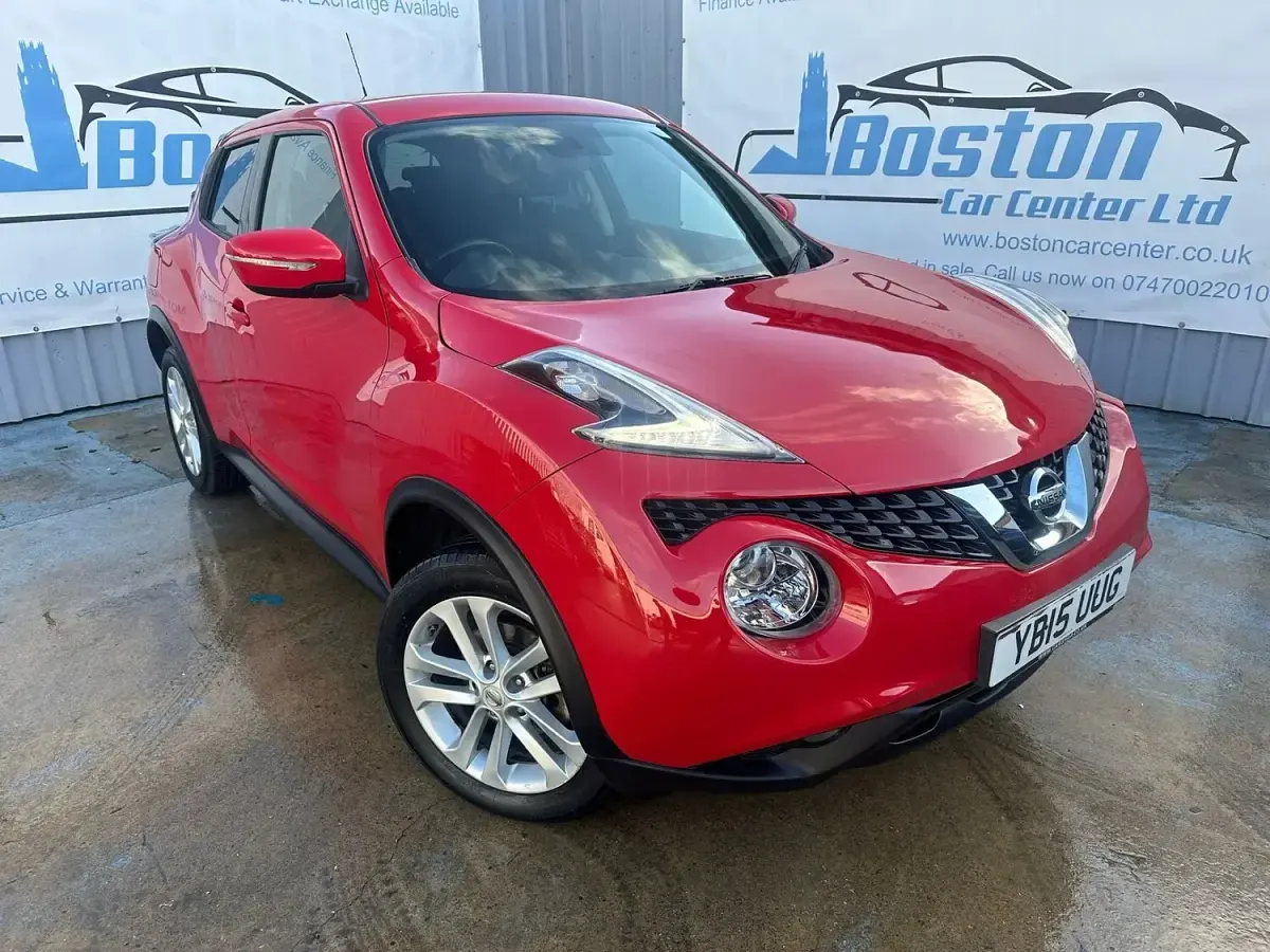 Used Nissan Juke Acenta 110 HP (80 kW) 2015 Red SUV