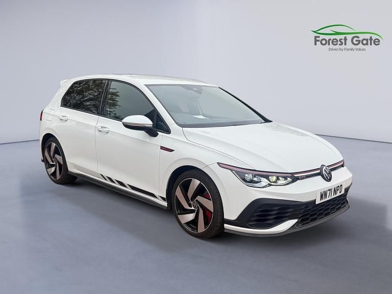 White Used 2021 VW Golf VIII GTI Clubsport Hatchback | £27,995 (Fair price) - Image 1/4