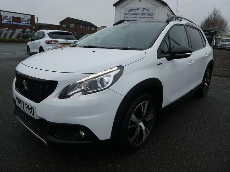 White Used 2017 Peugeot 2008 GT-line SUV | £6,990 (Fair price) - Image 1/4