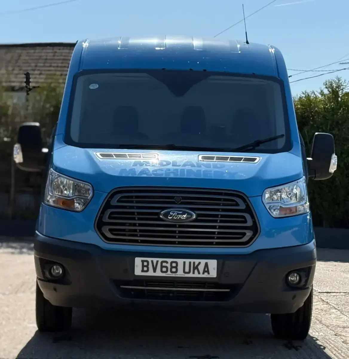Usado Ford Transit 170 HP (125 kW) 2018 Azul Van