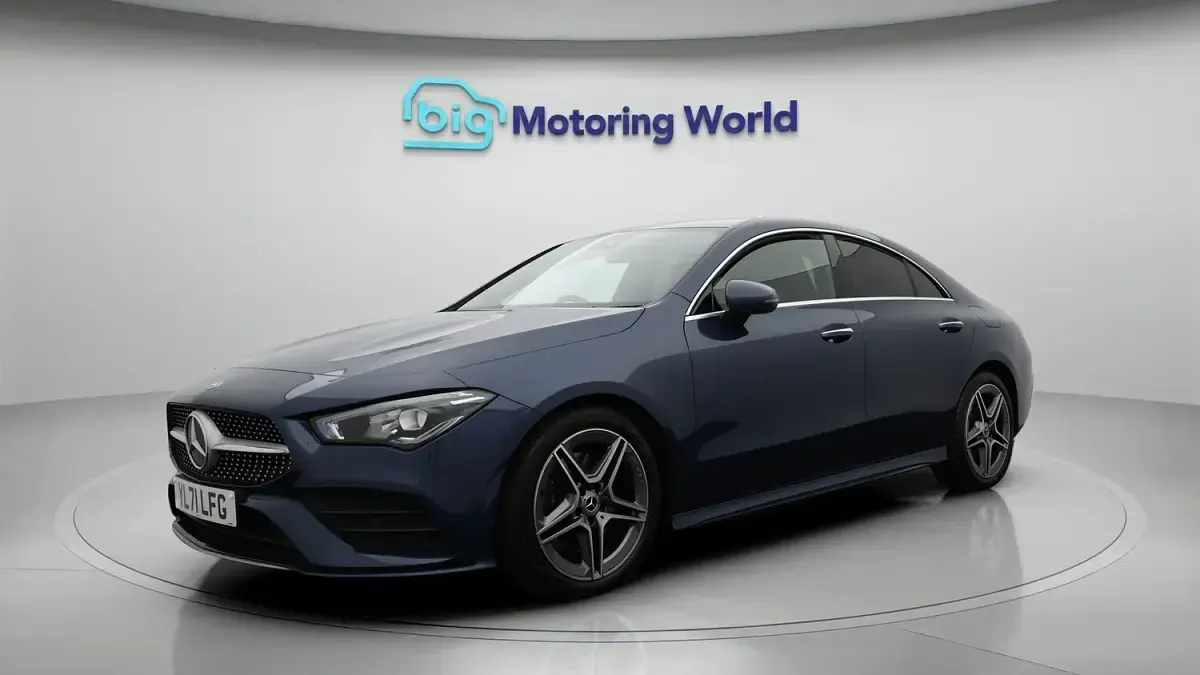 Used Mercedes CLA220 AMG Line Premium 2021 Blue Coupe