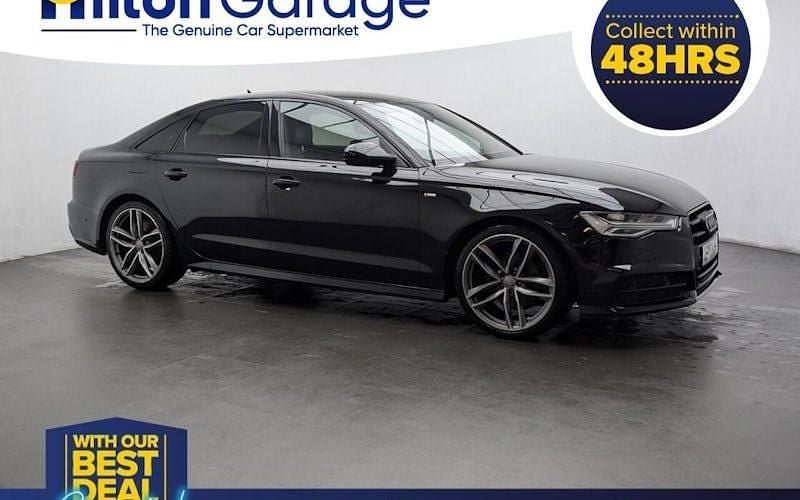 Used Audi A6 Black Edition 190 HP (139 kW) 2018 Black Sedan