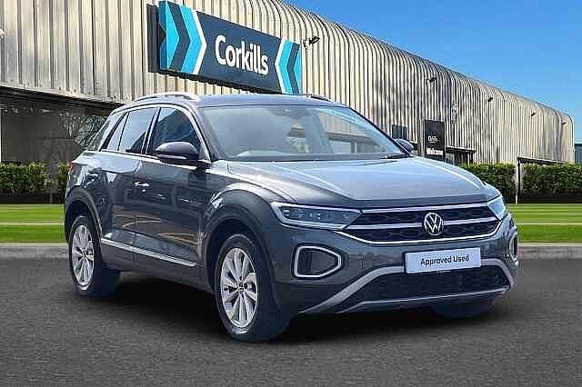 Grey Used 2022 VW T-Roc Style SUV | £20,295 (Fair price) - Image 1/4