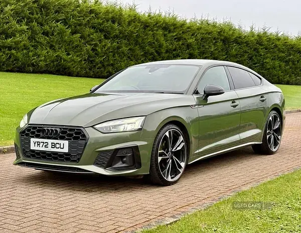 Used Audi A5 Black Edition 2022 Green Coupe