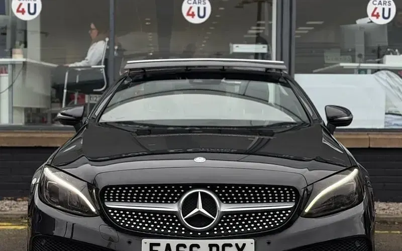 Used Mercedes C220 AMG line 170 HP (125 kW) 2018 Cabriolet