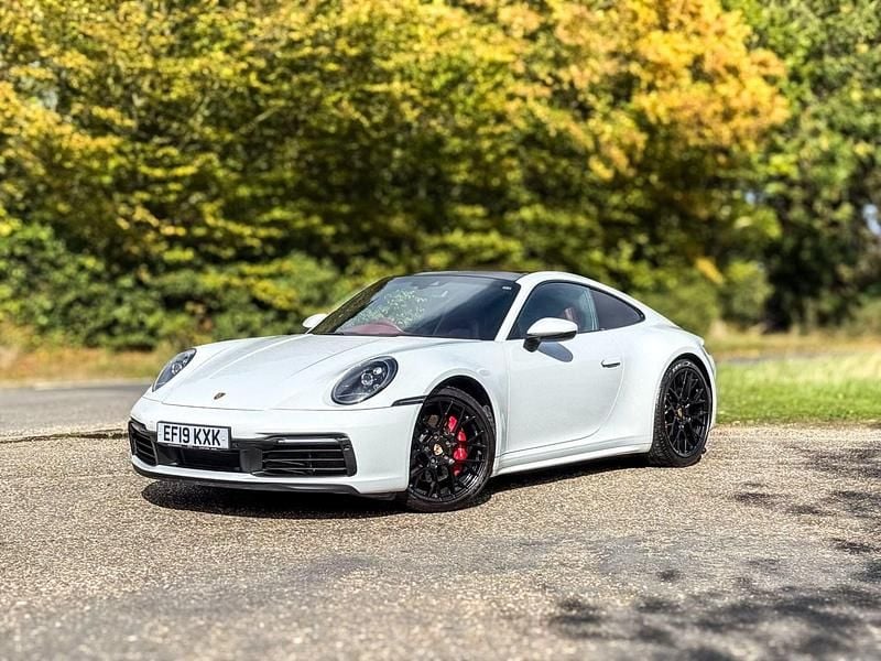 White Used 2019 Porsche 911 Carrera 4S Coupe | £79,948 (Super price) - Image 1/4