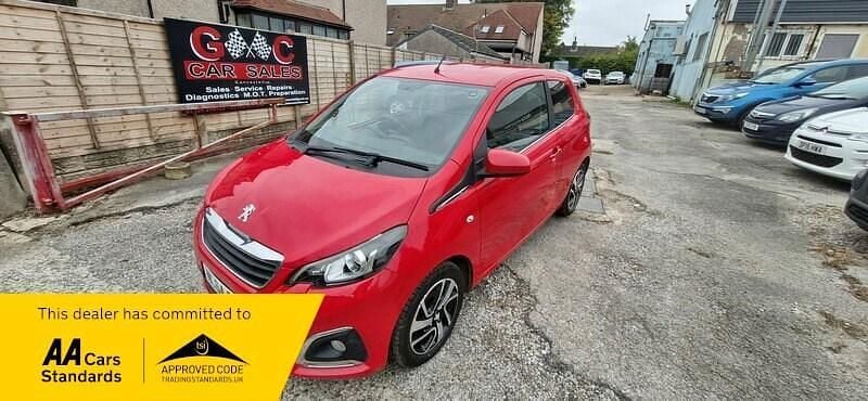 Red Used 2014 Peugeot 108 Allure Hatchback | £3,395 (Good price) - Image 1/4
