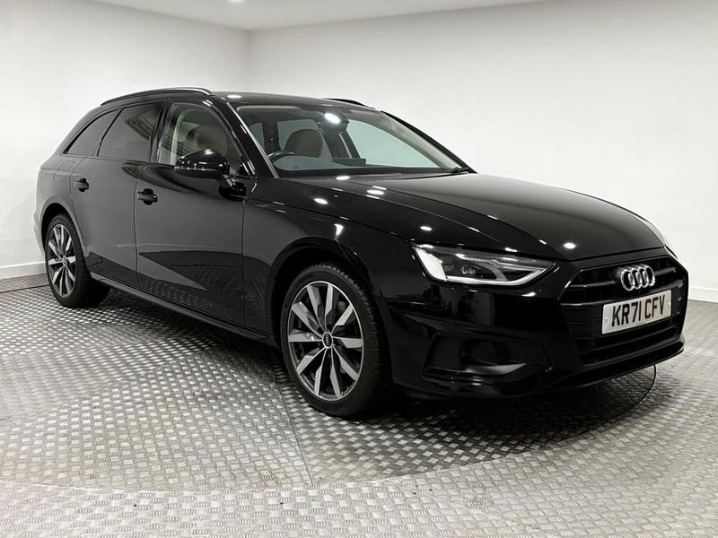 Black Used 2021 Audi A4 Sport Estate | £17,995 (Good price) - Image 1/4
