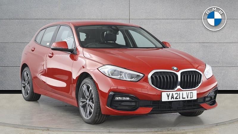 Red Used 2021 BMW 118 Sport Line Hatchback | £18,950 (Fair price) - Image 1/4