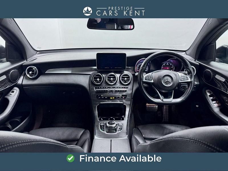 Used Mercedes GLC350 AMG line 2018 Grey Coupe