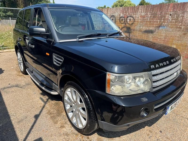 Black Used 2008 Land Rover Range Rover Sport HSE SUV | £3,995 (Fair price) - Image 1/4