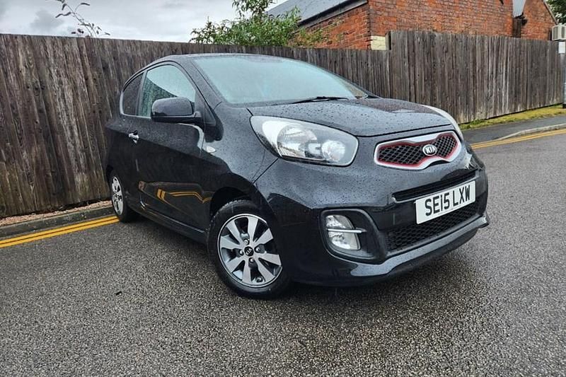 Black Used 2015 Kia Picanto 2 Hatchback | £3,495 (Good price) - Image 1/1