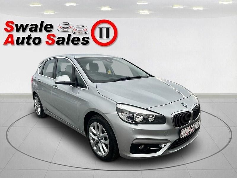 Used BMW 218 Luxury Line 150 HP (110 kW) 2016 Silver Hatchback