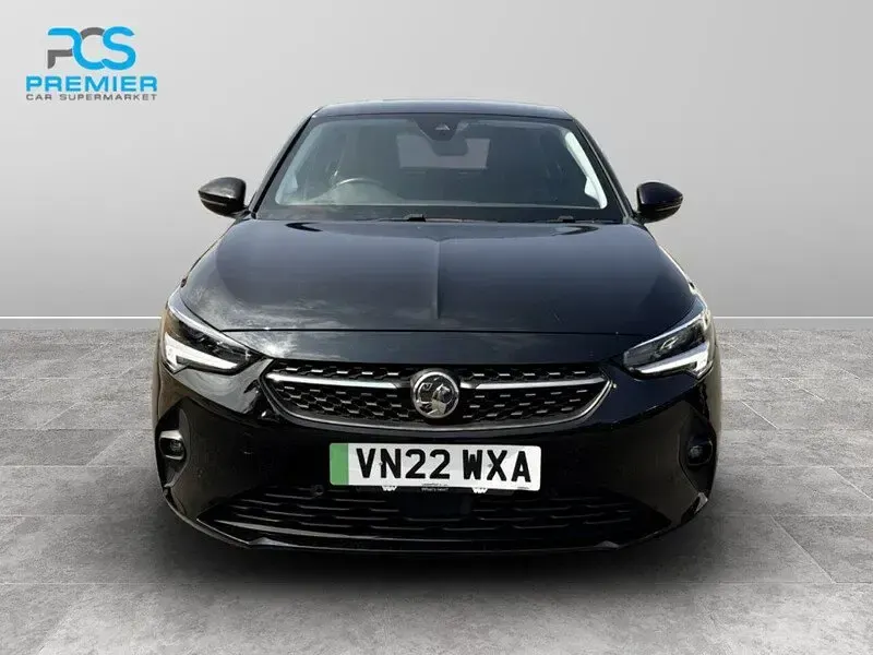 Used Vauxhall Corsa-e Elite 100 kW (136 HP) 2022 Black Hatchback