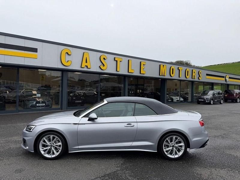 Used Audi A5 Cabriolet Sport 204 HP (150 kW) 2021 Silver Cabriolet