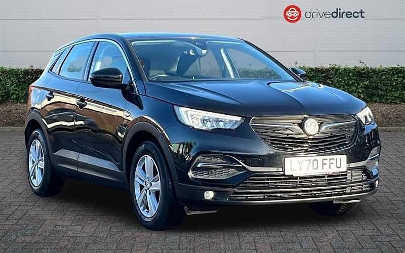 Black Used 2021 Vauxhall Grandland X S SUV | £14,286 (Good price) - Image 1/4