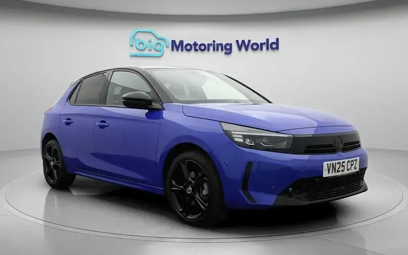 Used Vauxhall Corsa Ultimate 101 HP (74 kW) 2025 Blue Hatchback