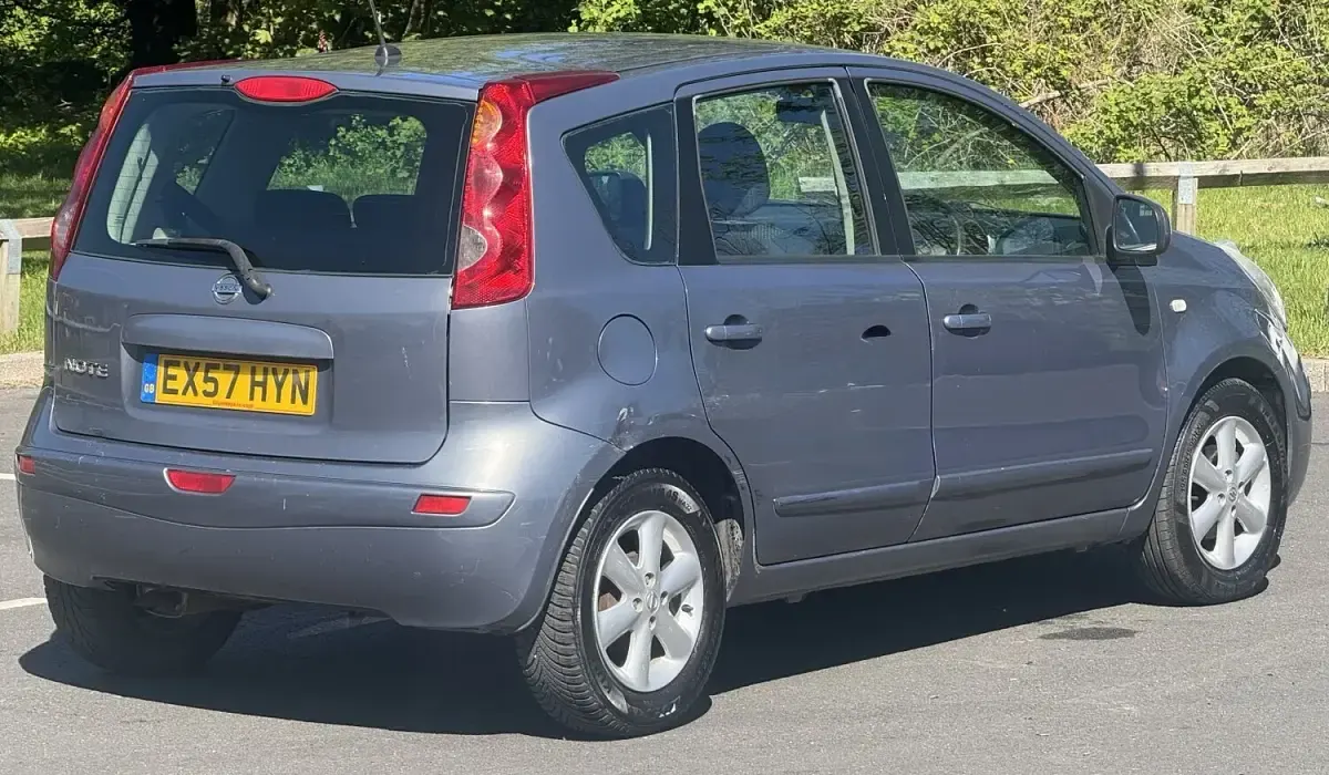 Used Nissan Note Acenta 110 HP (80 kW) 2007 Grey Hatchback