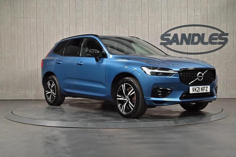 Blue Used 2021 Volvo XC60 R-Design SUV | £27,999 (Fair price) - Image 1/4
