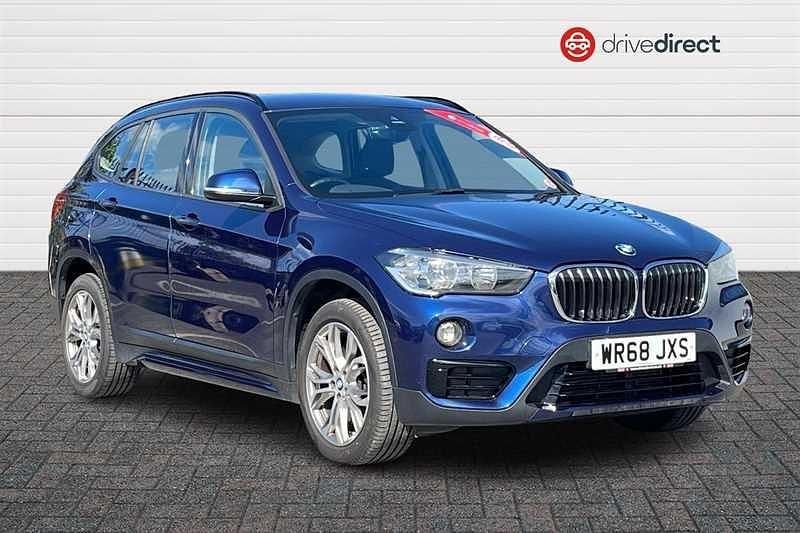 Used BMW X1 Sport Line 190 HP (139 kW) 2019 Blue SUV