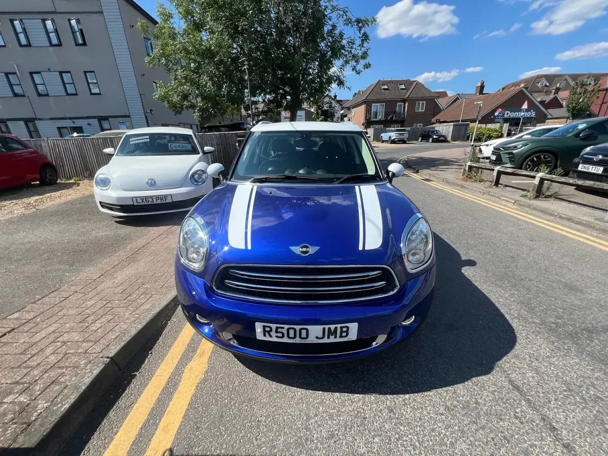 Used Mini Cooper 122 HP (89 kW) 2015 Blue Hatchback