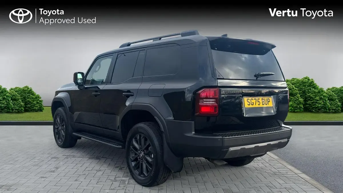 Used Toyota Land Cruiser 205 HP (150 kW) 2025 Galaxy black (metallic paint) Estate