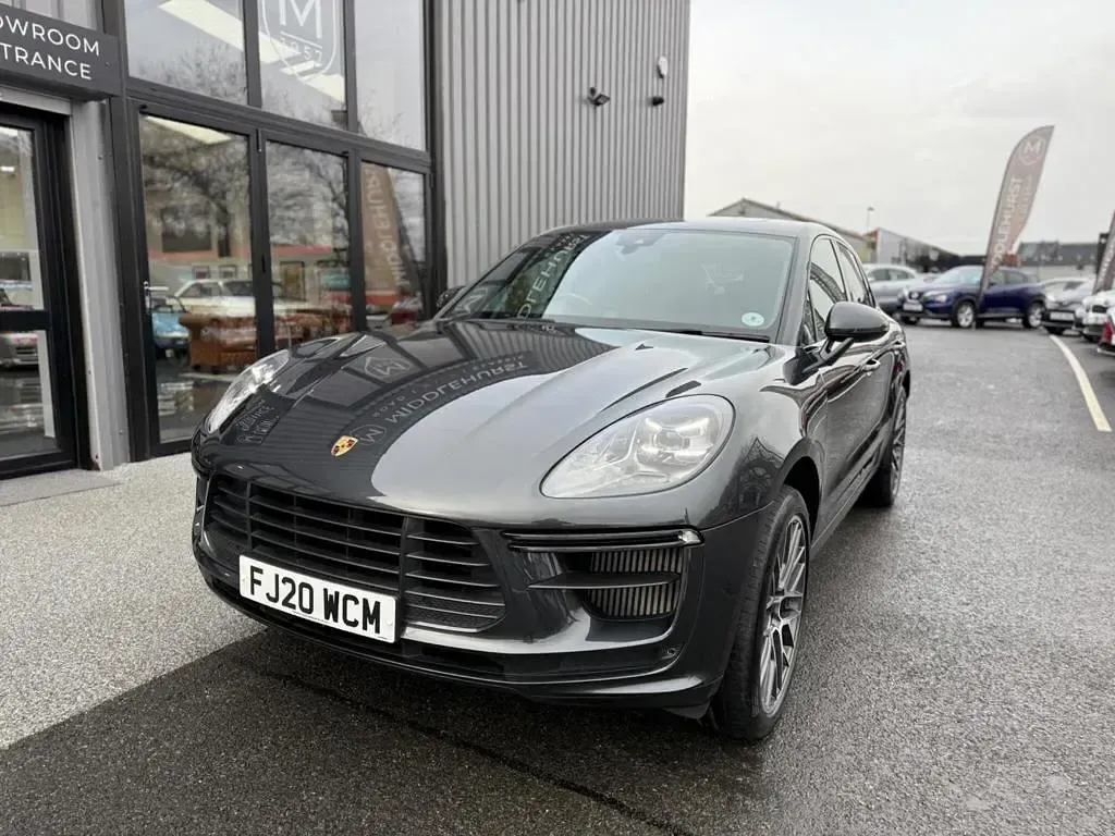 Used Porsche Macan Turbo 2020 Grey SUV