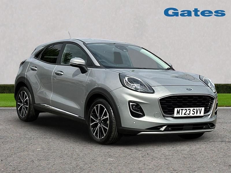Silver Used 2023 Ford Puma Titanium Hatchback | £16,799 (Fair price) - Image 1/4