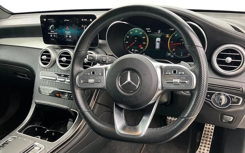 Used Mercedes GLC300 AMG Line Premium 245 HP (180 kW) 2022 White Estate