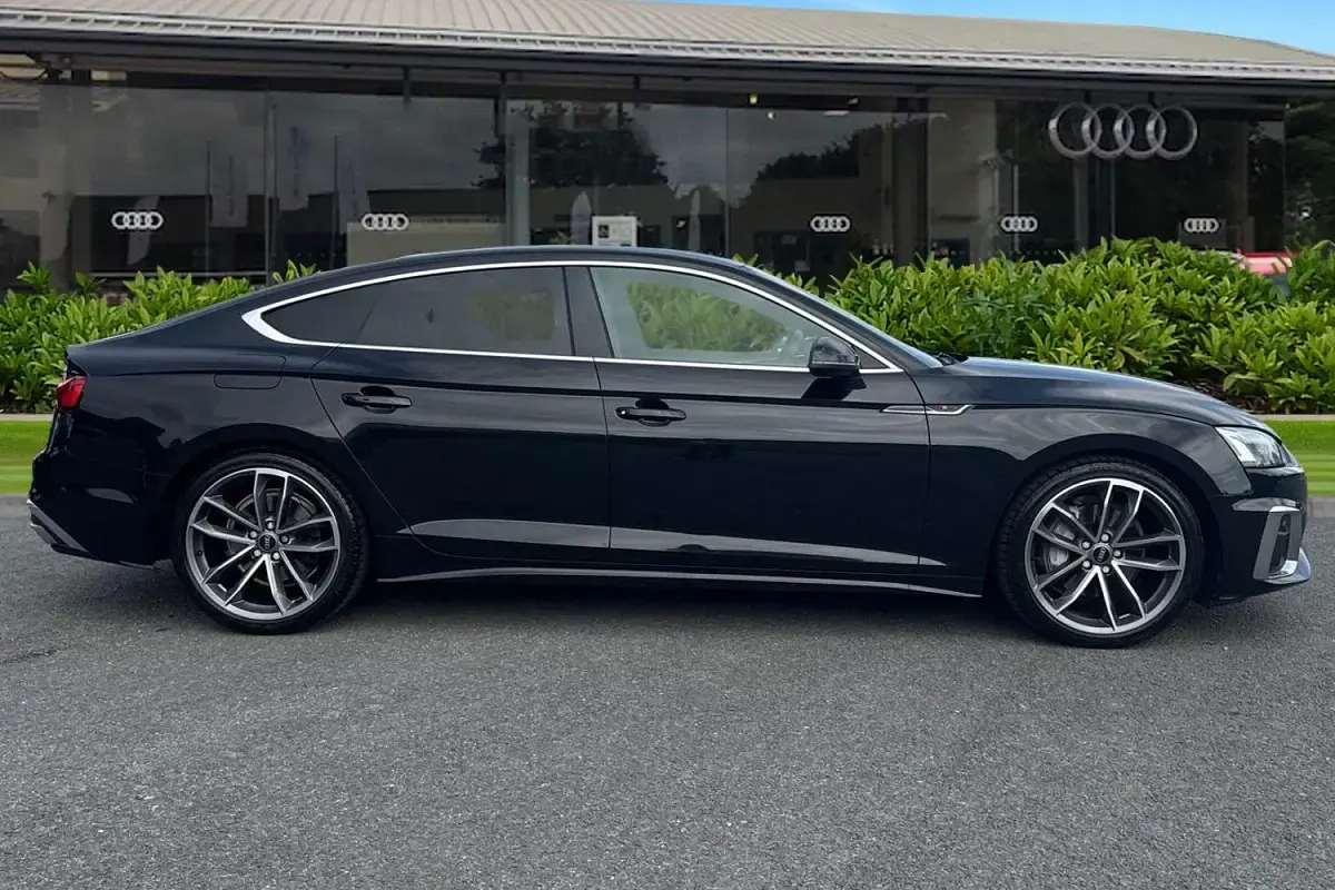 Used Audi A5 S-Line 204 HP (150 kW) 2022 Black Coupe
