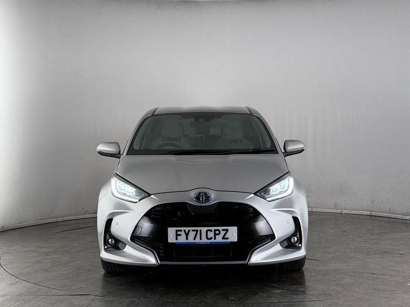 Used Toyota Yaris Hybrid 2021 Silver Hatchback