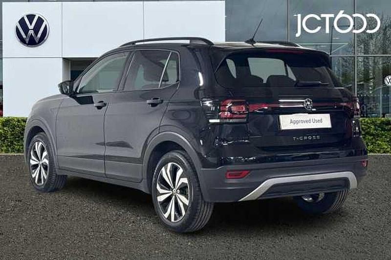 Used VW T-Cross Black Edition 110 HP (80 kW) 2023 Black SUV