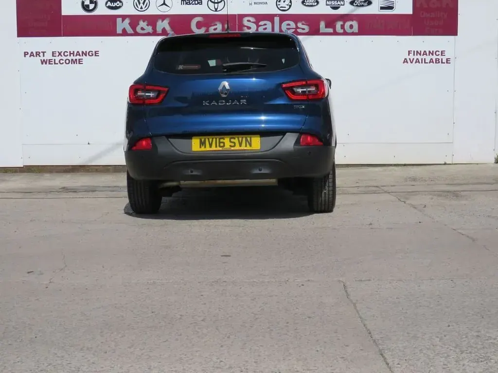 Used Renault Kadjar Dynamique 110 HP (80 kW) 2016 Blue SUV