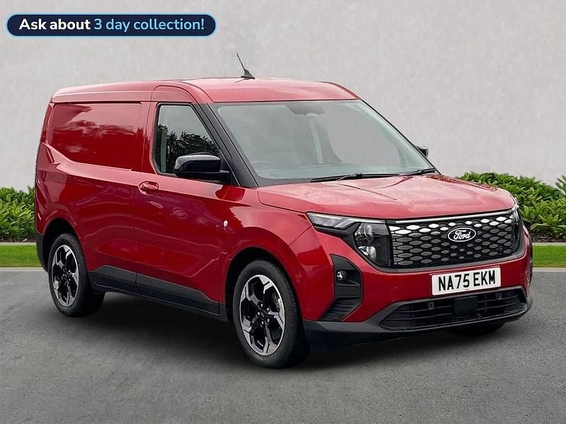 New Ford E-Transit Limited 100 kW (136 HP) 2025 Red Van