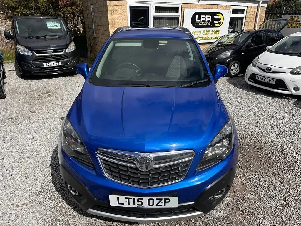 Used Vauxhall Mokka S 130 HP (95 kW) 2015 Blue SUV