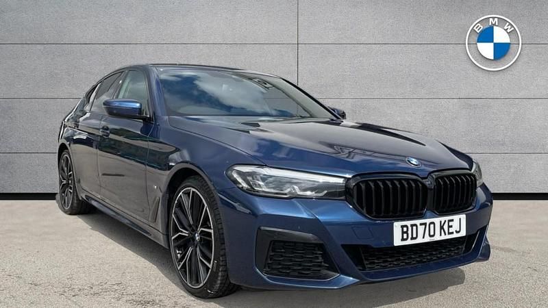 Blue Used 2020 BMW 530 M Sport Sedan | £26,590 (A bit pricey) - Image 1/4