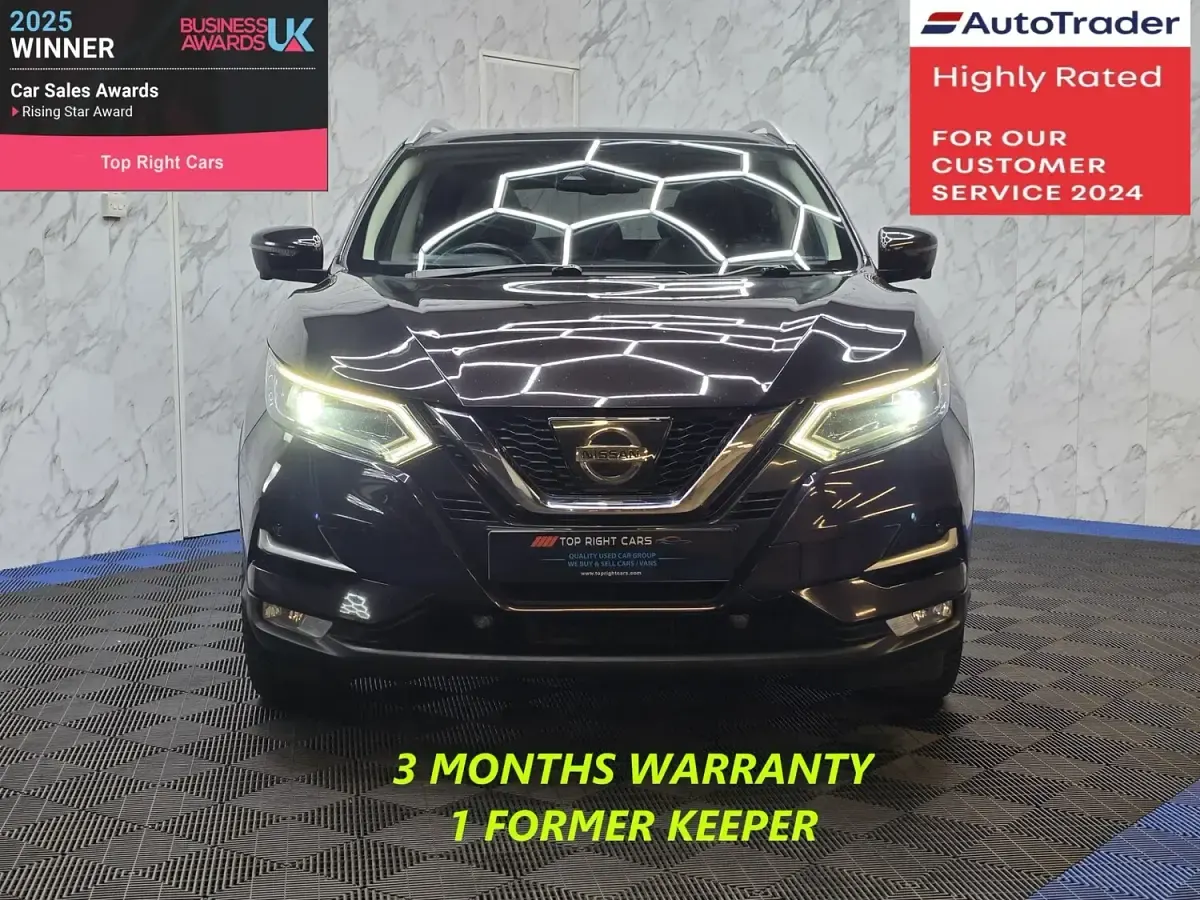 Used Nissan Qashqai Tekna 110 HP (80 kW) 2018 Black SUV