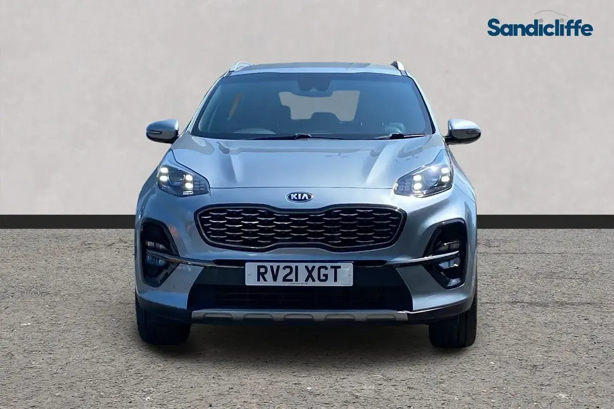 Used Kia Sportage GT-Line 177 HP (130 kW) 2021 Silver SUV