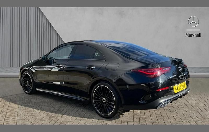 Used Mercedes CLA200 AMG Line Premium Plus 161 HP (118 kW) 2025 Black Coupe