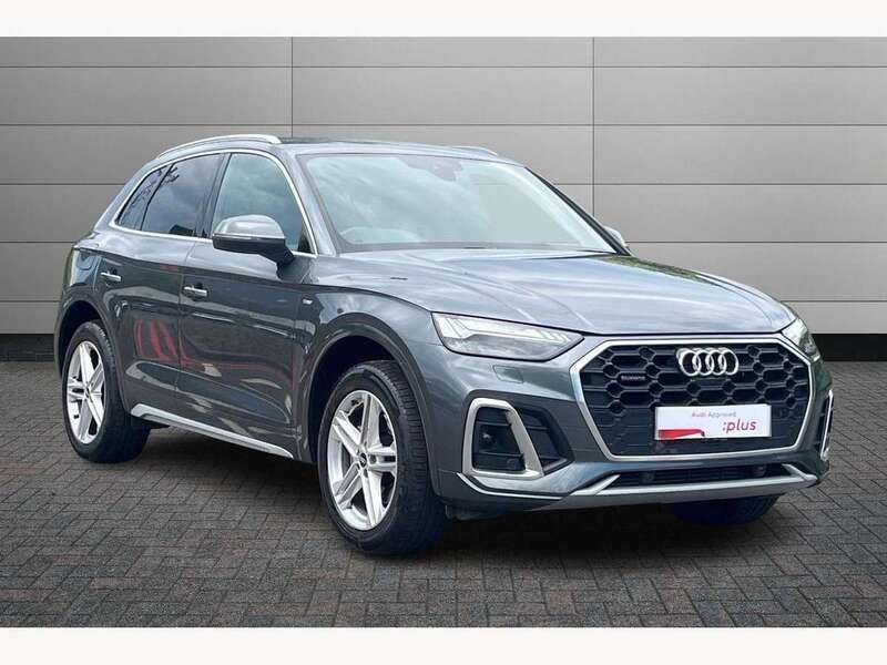 Daytona grey Used 2021 Audi Q5 S-Line SUV | £33,995 (Fair price) - Image 1/4
