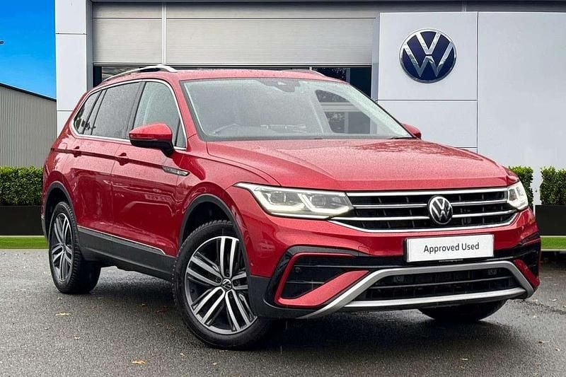Red Used 2023 VW Tiguan Allspace Elegance SUV | £30,990 (Fair price) - Image 1/4