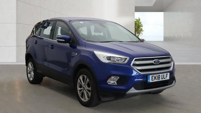 Used Ford Kuga Titanium 182 HP (133 kW) 2018 Blue SUV