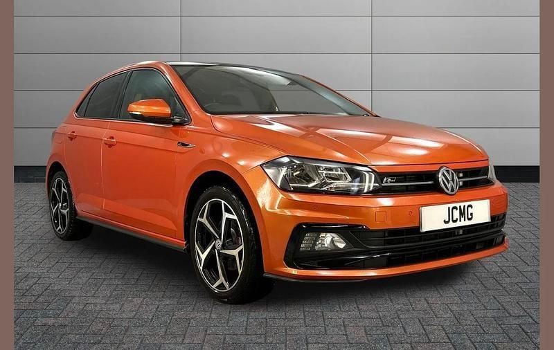 Orange Used 2020 VW Polo R-line Hatchback | £14,900 (Fair price) - Image 1/4