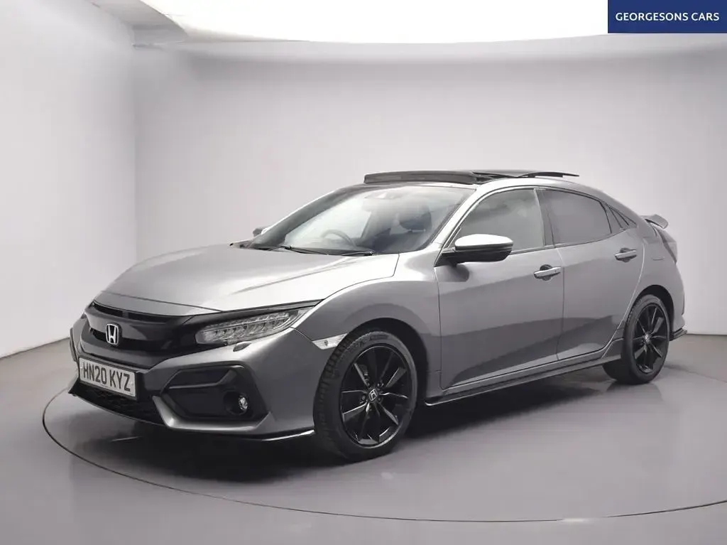 Used Honda Civic Sport 126 HP (92 kW) 2020 Grey Hatchback