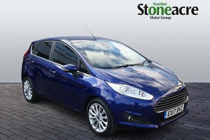 Blue Used 2017 Ford Fiesta Titanium X Hatchback | £5,995 (Fair price) - Image 1/1
